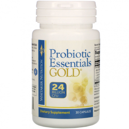 Whitaker Nutrition, Probiotic Essentials Gold, 24 миллиарда КОЕ, 30 капсул #1