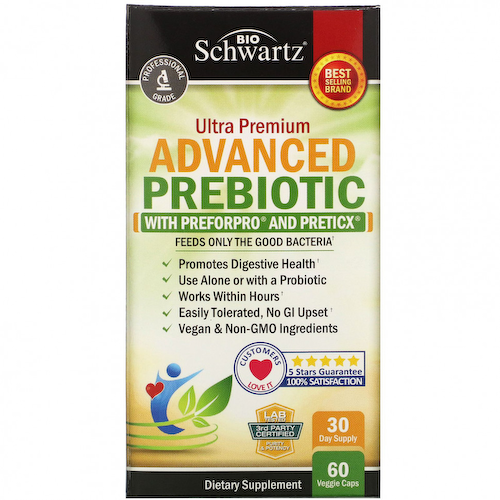 BioSchwartz, пребиотик, 60 растительных капсул #1