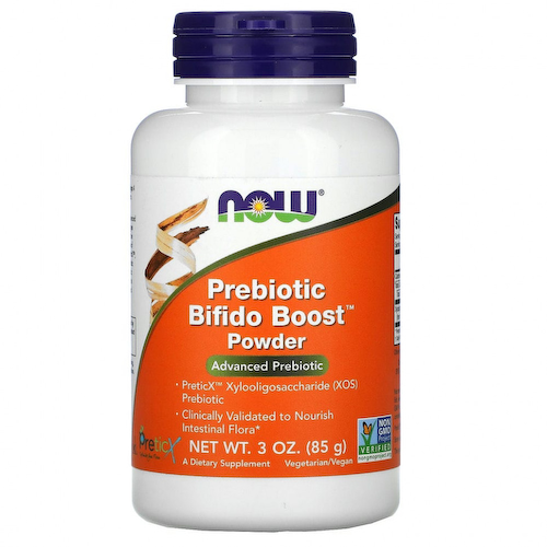 NOW Foods, Prebiotic Bifido Boost, порошок с пребиотиком, 85 г (3 унции) #1