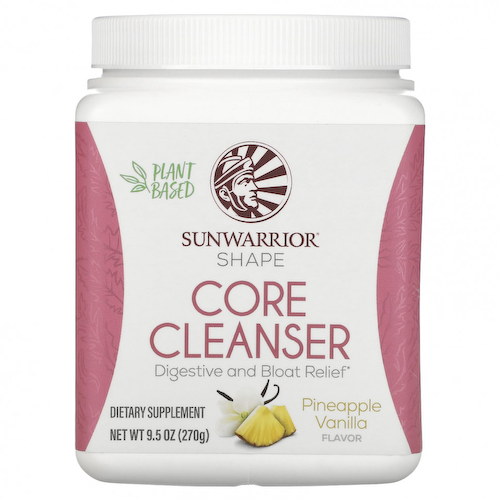 Sunwarrior, Shape, очищающее средство для сердцевины, ананас и ваниль, 270 г (9,5 унции) #1