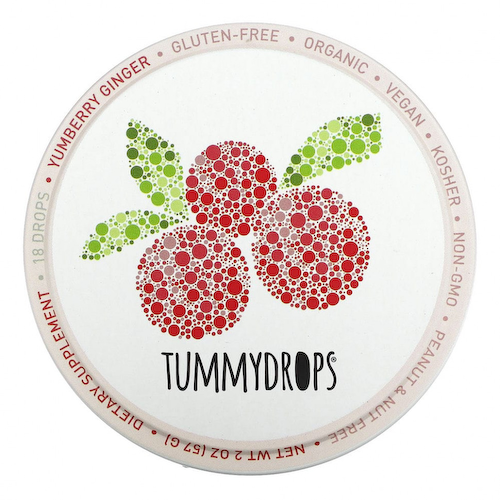 Tummydrops, Yumberry, имбирь, 18 капель, 57 г (2 унции) #1