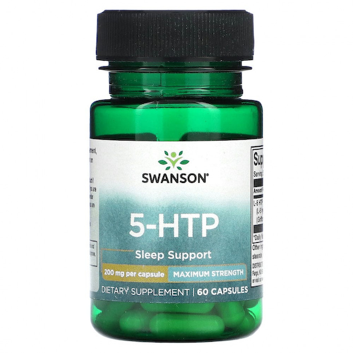 Swanson, 5-HTP, 200 мг, 60 капсул #1