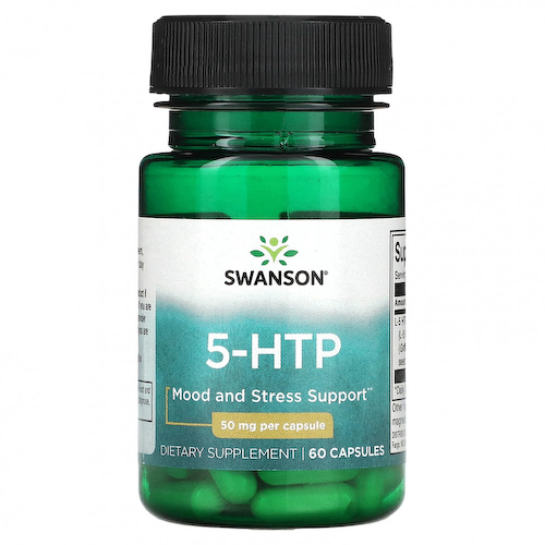 Swanson, 5-HTP, 50 мг, 60 капсул #1