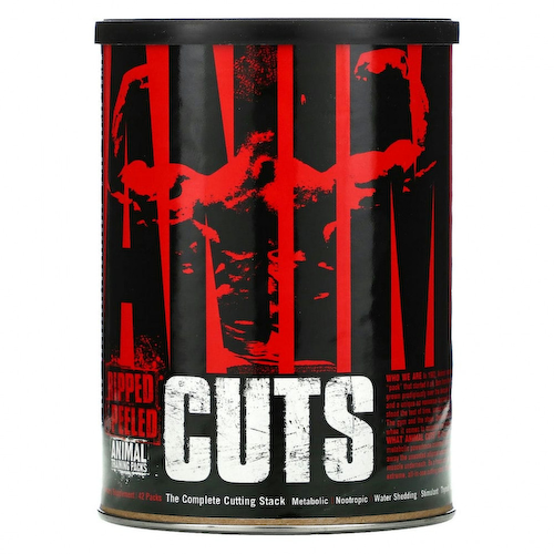 Universal Nutrition, Animal Cuts, Ripped & Peeled, добавка для физической активности, 42 пакетика #1