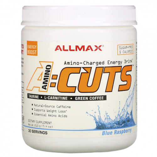 ALLMAX Nutrition, ACUTS, энергетический напиток с аминокислотами, голубая малина, 210 г (7,4 унции) #1