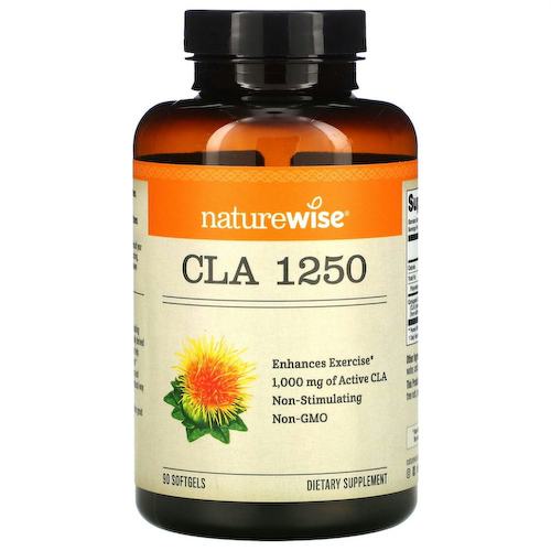 NatureWise, CLA 1250, 1000 мг, 90 мягких таблеток #1