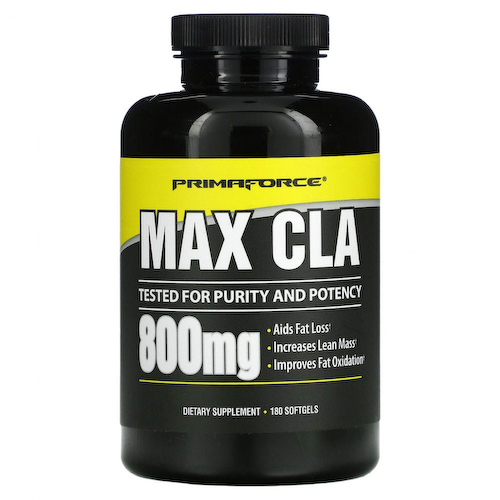 Primaforce, Max CLA, 180 мягких желатиновых капсул #1