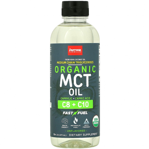 Jarrow Formulas, Органическое масло MCT, без ароматизаторов, 16 жидких унций (473 мл) #1