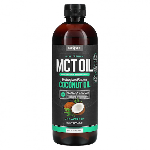 Onnit, Масло MCT, без добавок, 709 мл (24 жидк. Унции) #1
