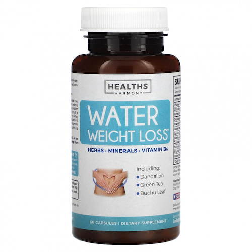 Healths Harmony, Вода для снижения веса`` 60 капсул #1