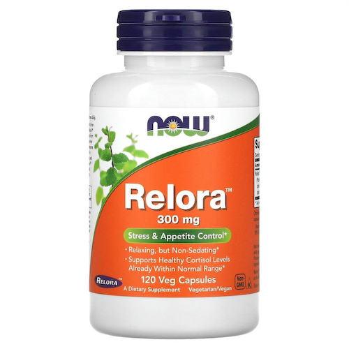 NOW Foods, Relora, 300 мг, 120 растительных капсул #1