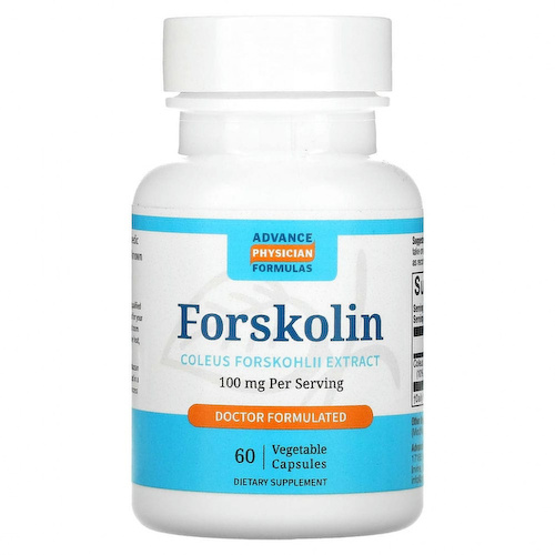 Advance Physician Formulas, Форсколин - экстракт корня колеус форсколии, 100 мг, 60 капсул #1