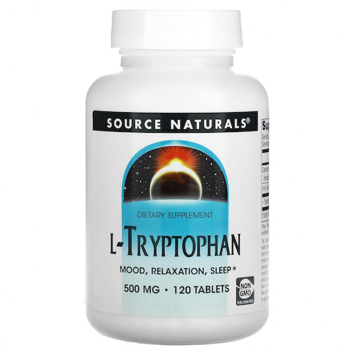 Source Naturals, L-триптофан, 500 мг, 120 таблеток #1