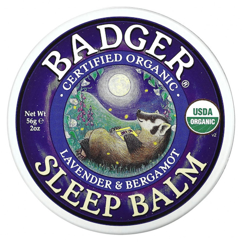 Badger Company, органический бальзам для сна, лаванда и бергамот, 56 г (2 унции) #1
