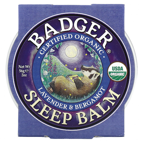 Badger Company, органический бальзам для сна, лаванда и бергамот, 56 г (2 унции) #1