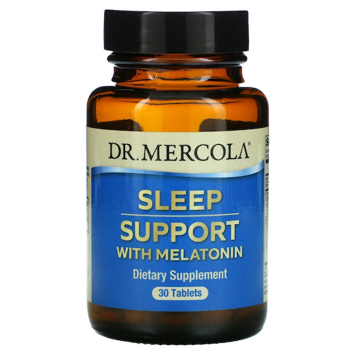 Dr. Mercola, Поддержка сна с мелатонином, 30 таблеток #1