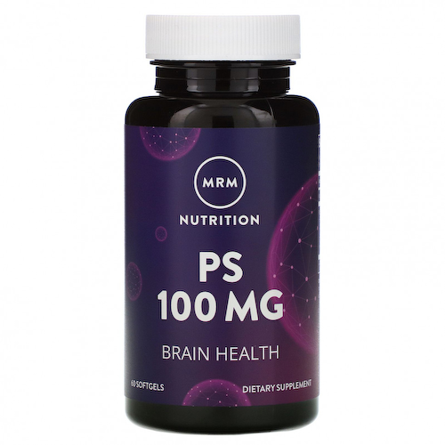MRM, Nutrition, PS, 100 мг, 60 мягких таблеток #1