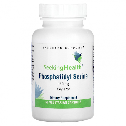 Seeking Health, Фосфатидилсерин, 150 мг, 60 вегетарианских капсул #1
