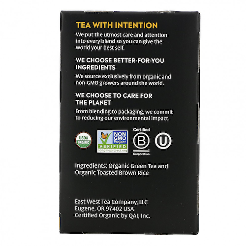 Choice Organic Teas, Green Tea, Genmaicha, 16 чайных пакетиков, 29 г (1,02 унции) #1