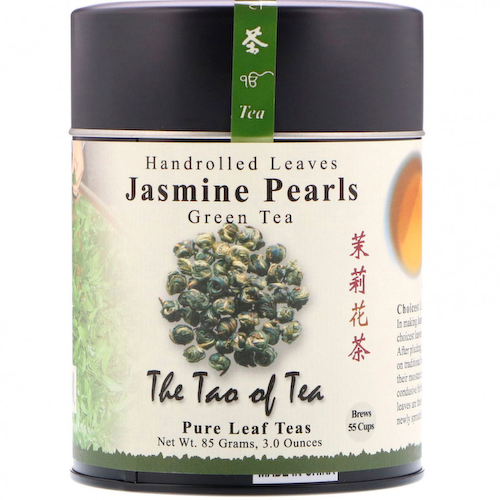 The Tao of Tea, свернутые вручную листья зеленого чая, жасминовый жемчуг, 85 г(3 унции) #1
