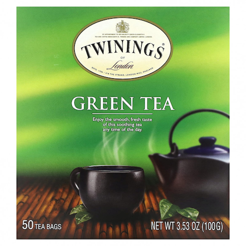 Twinings, Зеленый чай, 50 чайных пакетиков, 100 г (3,53 унции) #1