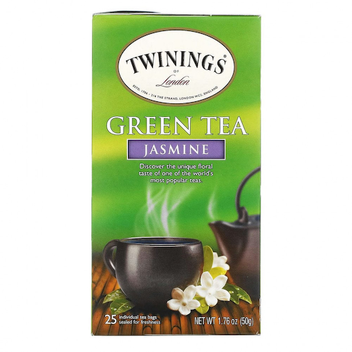 Twinings, Зеленый чай , жасмин 25 чайных пакетиков, 1.76 унции (50 г) #1