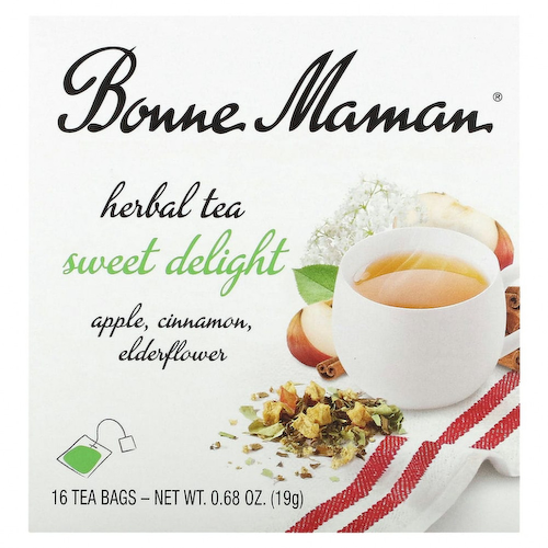 Bonne Maman, Herbal Tea, Sweet Delight, без кофеина, 16 чайных пакетиков, 19 г (0,68 унции) #1