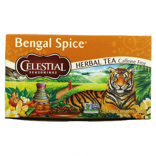 Celestial Seasonings, Травяной чай Bengal Spice, без кофеина, 20 чайных пакетиков, 47 г (1,7 унции) #1