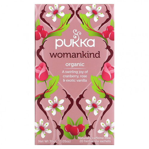 Pukka Herbs, Womankind, без кофеина, 20 пакетиков-саше с травяным чаем, 1,05 унц. (30 г) #1