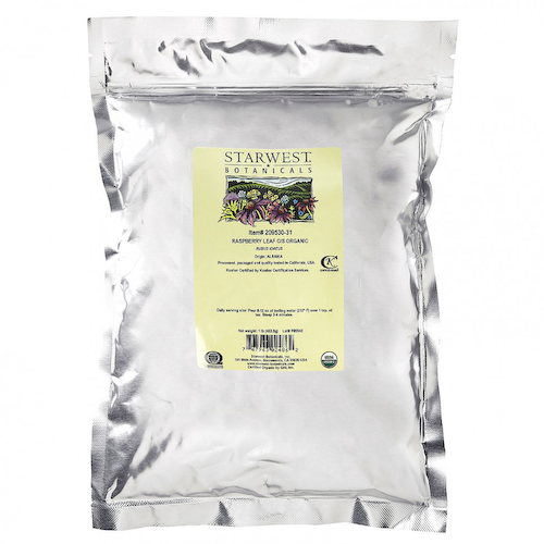 Starwest Botanicals, Органический лист малины C/S, 1 фунт (453,6 г) #1