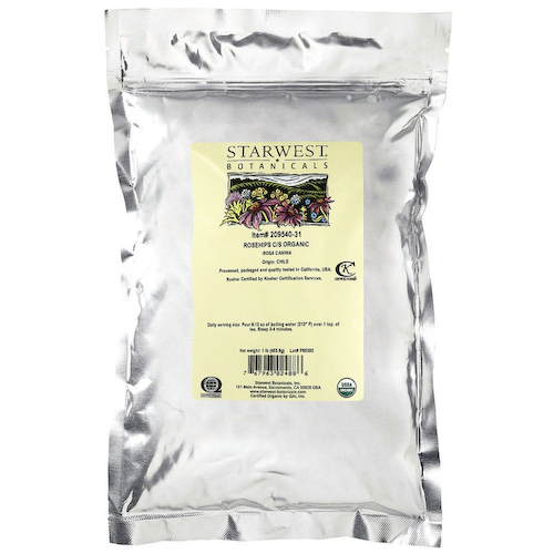 Starwest Botanicals, органический шиповник, измельченный и отобранный, 453,6 г (1 фунт) #1