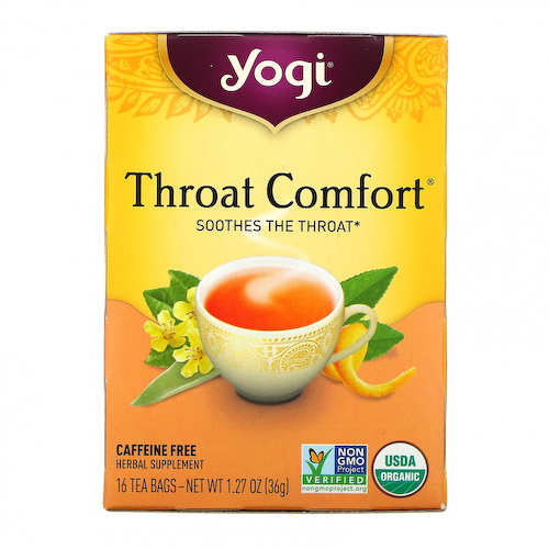 Yogi Tea, Throat Comfort, без кофеина, 16 чайных пакетиков, 36 г (1,27 унции) #1