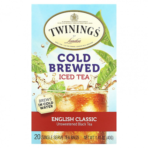 Twinings, Холодный чай , английский классический 20 чайных пакетиков, 1.41 унции (40 г) #1