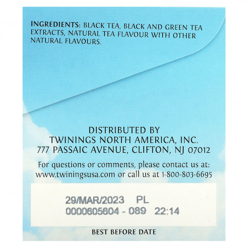 Twinings, Холодный чай , английский классический 20 чайных пакетиков, 1.41 унции (40 г) #1