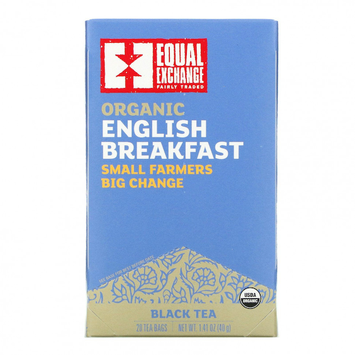 Equal Exchange, Organic English Breakfast, черный чай, 20 чайных пакетиков, 40 г (1,41 унции) #1