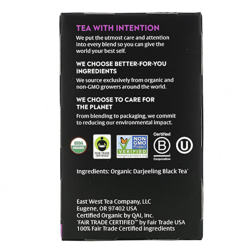 Choice Organic Teas, Черный чай, Дарджилинг, 16 чайных пакетиков, 32 г (1,12 унции) #1