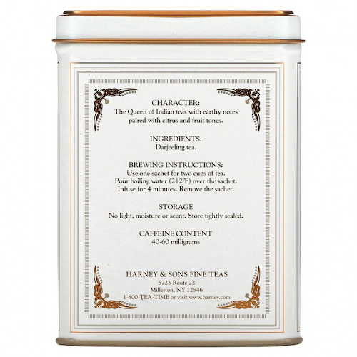 Harney & Sons, Дарджилинг, 20 чайных пакетиков, 1.4 унции (40 г) #1