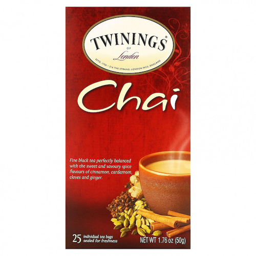 Twinings, Чай со специями, 25 чайных пакетиков, 1.76 унций (50 г) #1
