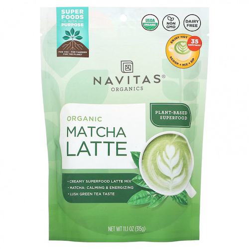 Navitas Organics, Органический латте матча, 315 г (11,1 унции) #1