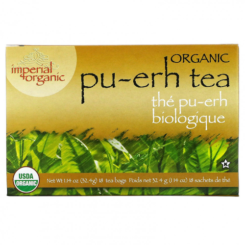 Uncle Lee's Tea, Органический чай пуэр, 18 чайных пакетиков, 1,14 унции (32,4 г) #1