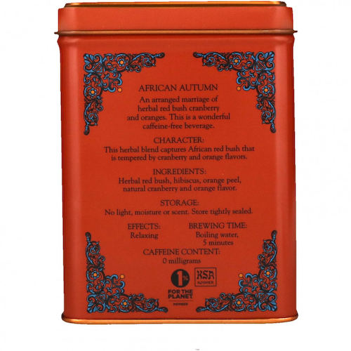 Harney & Sons, Африканская осень, 20 чайных пакетиков, 1.4 унции (40 г) #1
