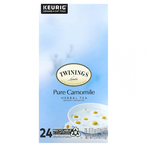 Twinings, Травяной чай с ромашкой, без кофеина, 24 капсулы, по 3 г (0,11 унции) #1