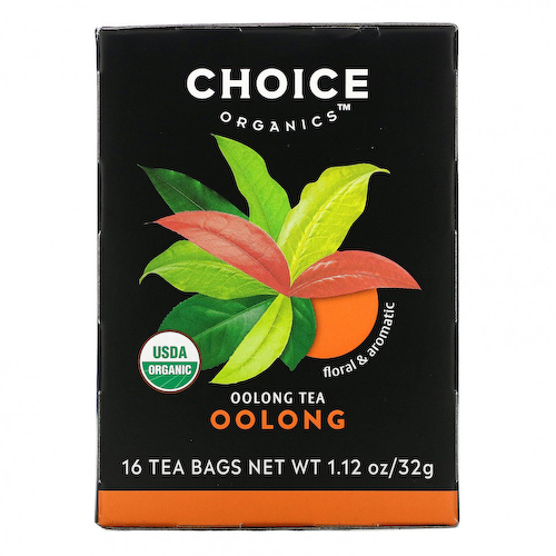 Choice Organic Teas, Oolong Tea, улун, 16 чайных пакетиков, 32 г (1,12 унции) #1