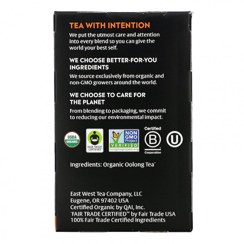 Choice Organic Teas, Oolong Tea, улун, 16 чайных пакетиков, 32 г (1,12 унции) #1