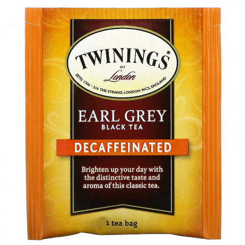 Twinings, Черный чай Earl Grey, без кофеина, 20 чайных пакетиков, 35 г (1,23 унции) #1