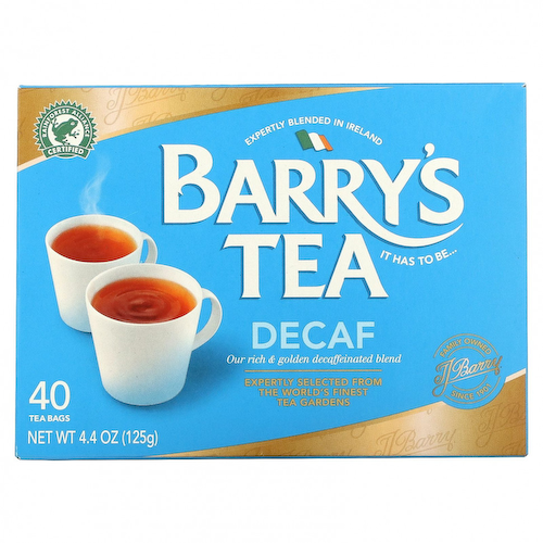 Barry's Tea, Чайная смесь без кофеина, 40 чайных пакетиков, 4.4 унции (125 г) #1