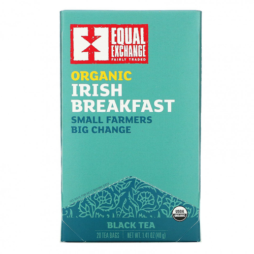 Equal Exchange, Organic Irish Breakfast, черный чай, 20 чайных пакетиков, 40 г (1,41 унции) #1