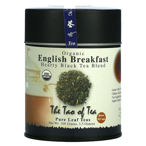 The Tao of Tea, 100% органический английский черный чай для завтрака 3.5 унции (100 г) #1