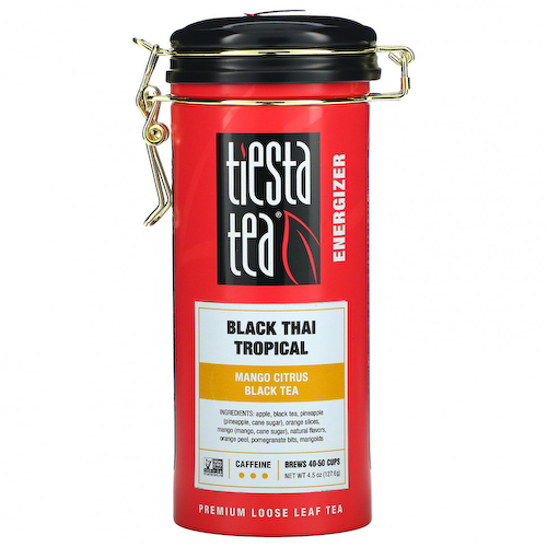 Tiesta Tea Company, Рассыпной чай премиального качества, тайский черный и тропический, 127,6 г (4,5 унции) #1