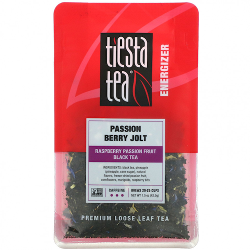 Tiesta Tea Company, Рассыпной чай премиум-класса, маракуйя, ягодная дрожь, 1,5 унции (42,5 г) #1